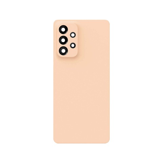Back Cover+Camera Lens Samsung Galaxy A53 5G/A536 Peach Back Cover+Camera Lens Samsung Galaxy A53 5G/A536 Peach